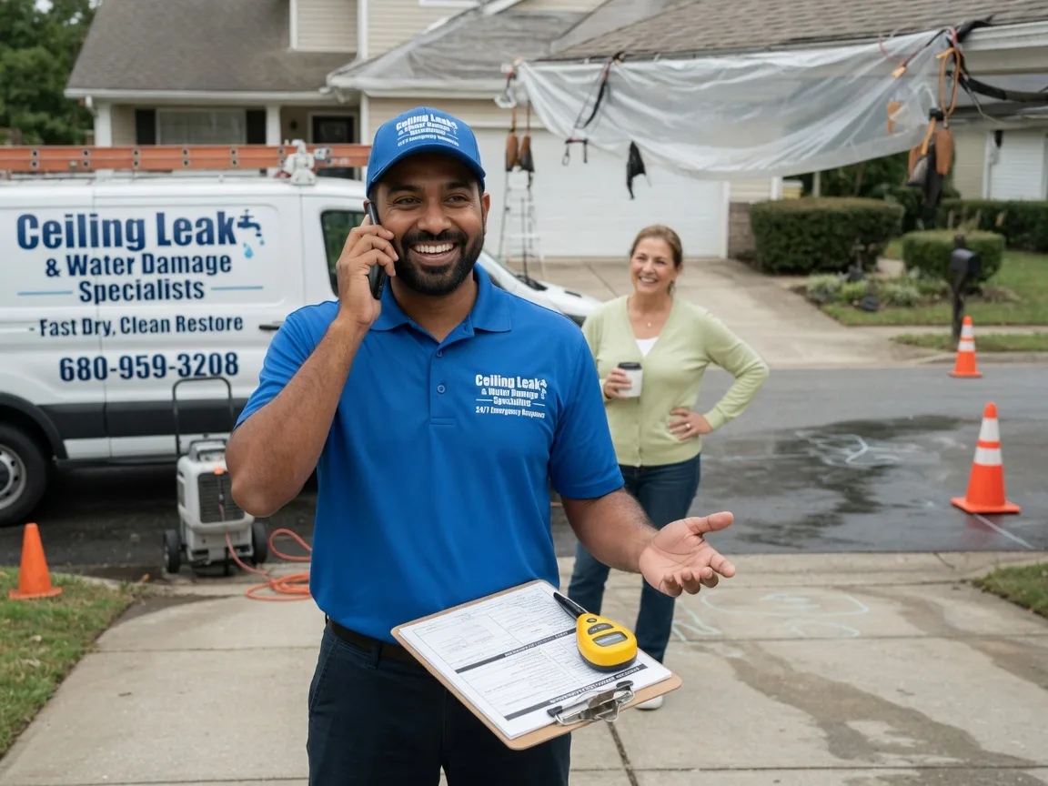 Ceiling Leak Cleanup Millersburg, OH FAQs